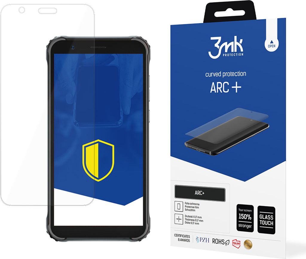 3mk Display Schutzfolie ARC+ für Blackview BV4900 0,17mm Self-Heal