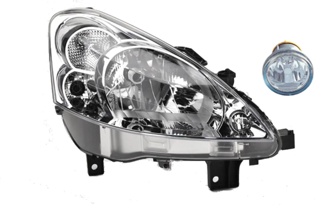 Faro Destro Johns Peugeot Partner 08-12: Luce Potente H4