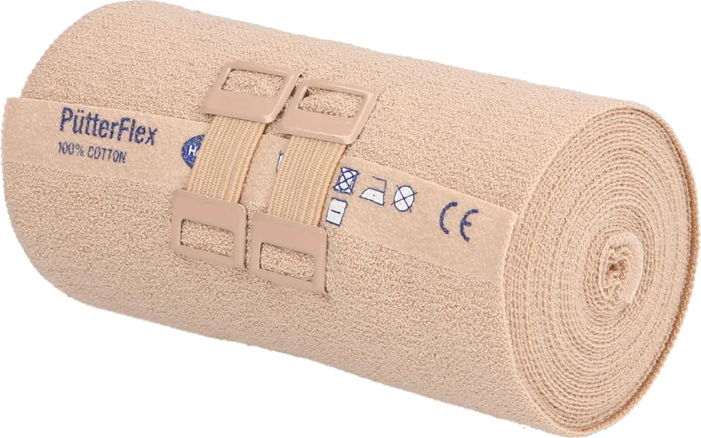 Hartmann Pütterflex 10cmx5m Benda Bi-elastica Compressione Forte - 11
