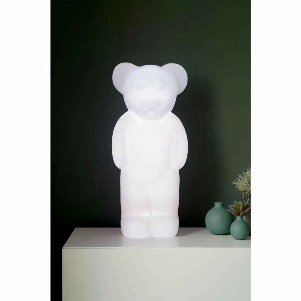 Lampe ours LED Lumibär Authentics blanc : l'éclairage doux sans reflets - 12