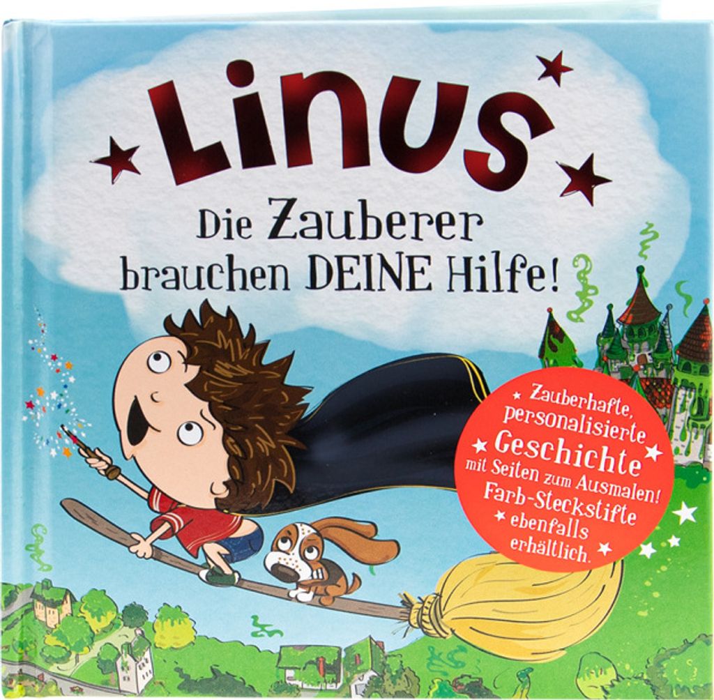 Das magische Märchenbuch mit deinem Namen - Linus