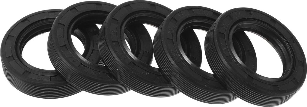 Universal Oil Seal TG4 Lip Seal Ring Rotary Shaft Seal 30x47x10mm High Pressure NBR Rubber Black 5 Stück
