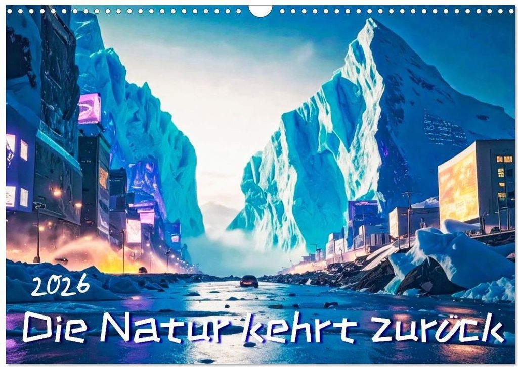 Die Natur kehrt zurück (Wandkalender 2026 DIN A3 quer), CALVENDO Monatskalender