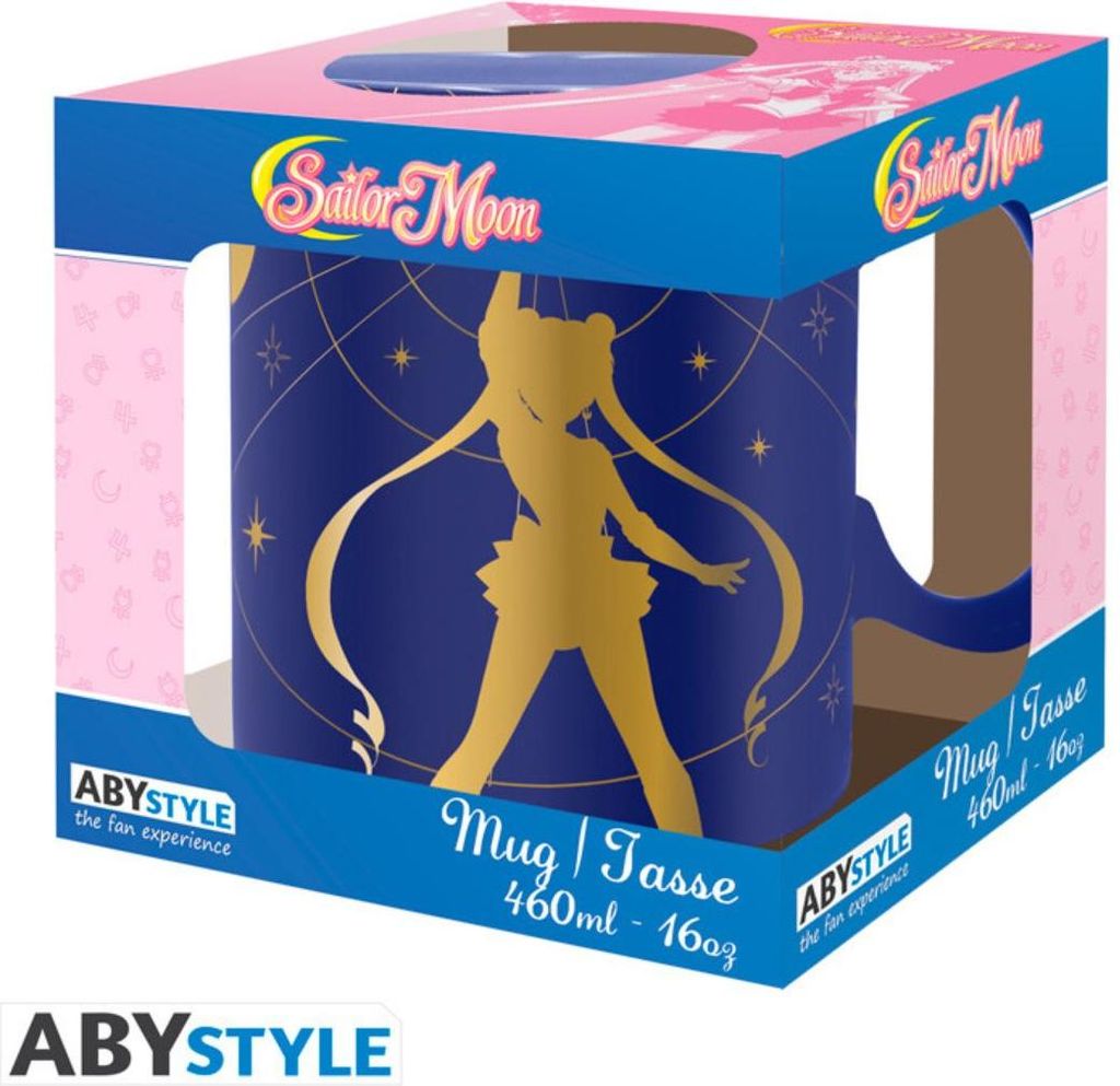 SAILOR MOON - Mug - 460 ml - Golden Sailor Moon - cardboard box
