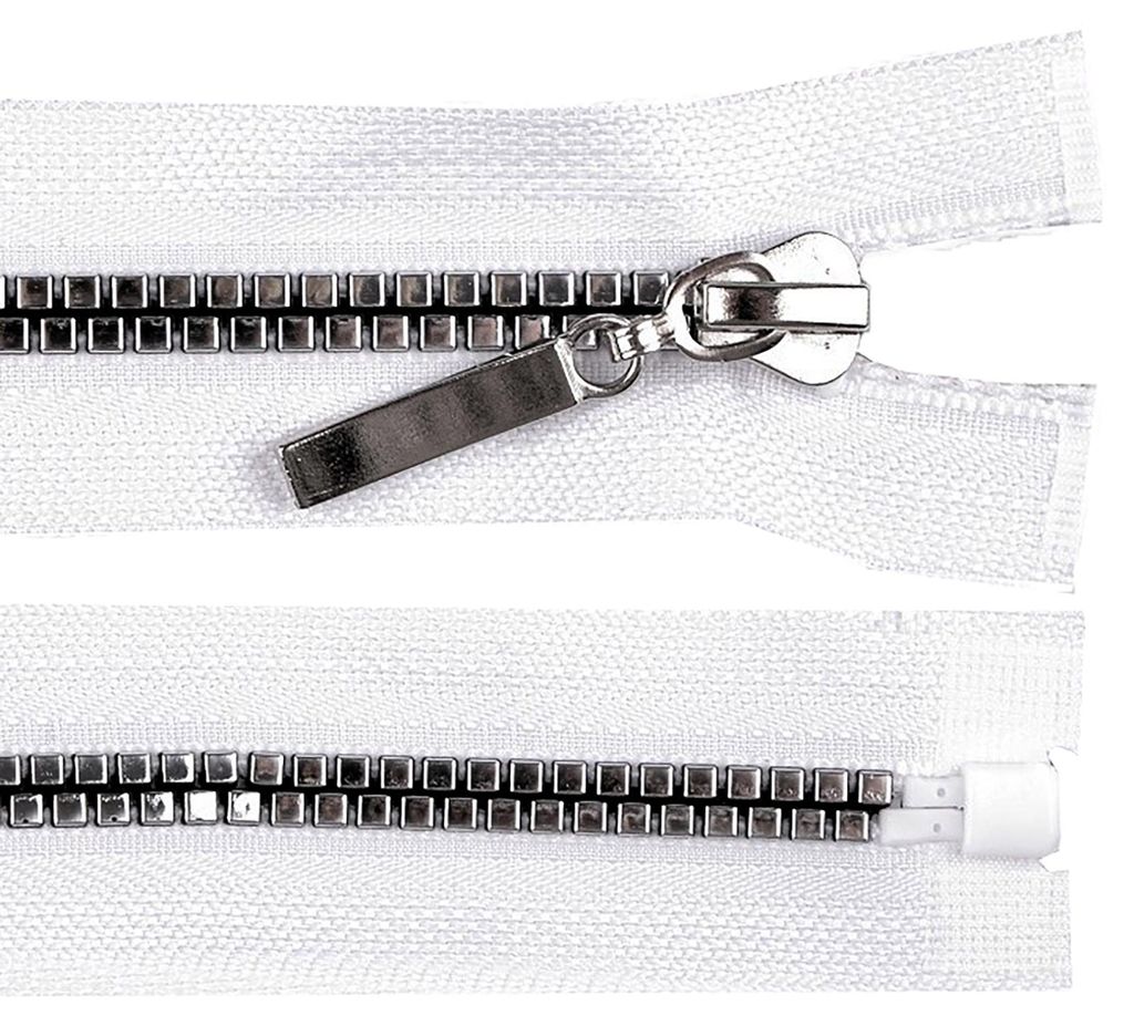 1 Profil-Reißverschluss 5mm Nonlock teilbar Würfel-Design Produktbild 