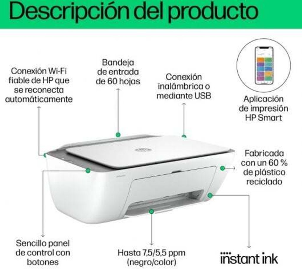 HP - Multifunkčná atramentová tlačiareň HP Deskjet 2820E | Obrázok produktu 30