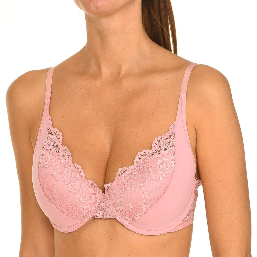 Guess Damen-Bügel-BH mit elastischen Spitzenseiten O0BC01PZ01C