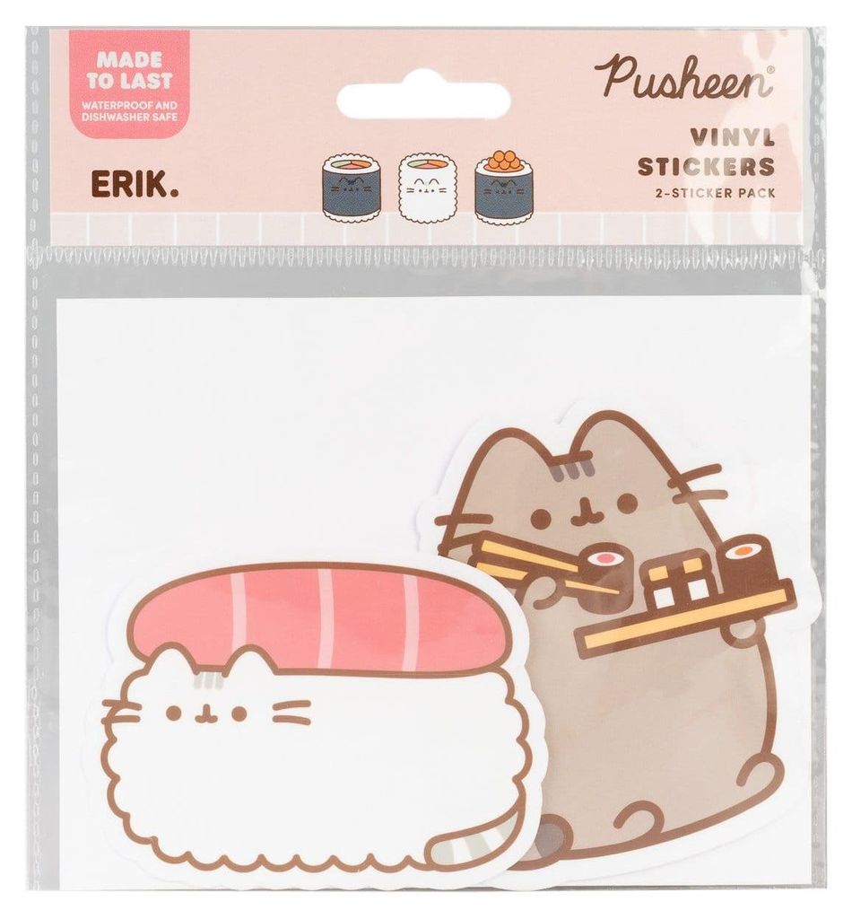 Pusheen Vinyl-Sticker Sushi Roll Vol. 1 2er Set