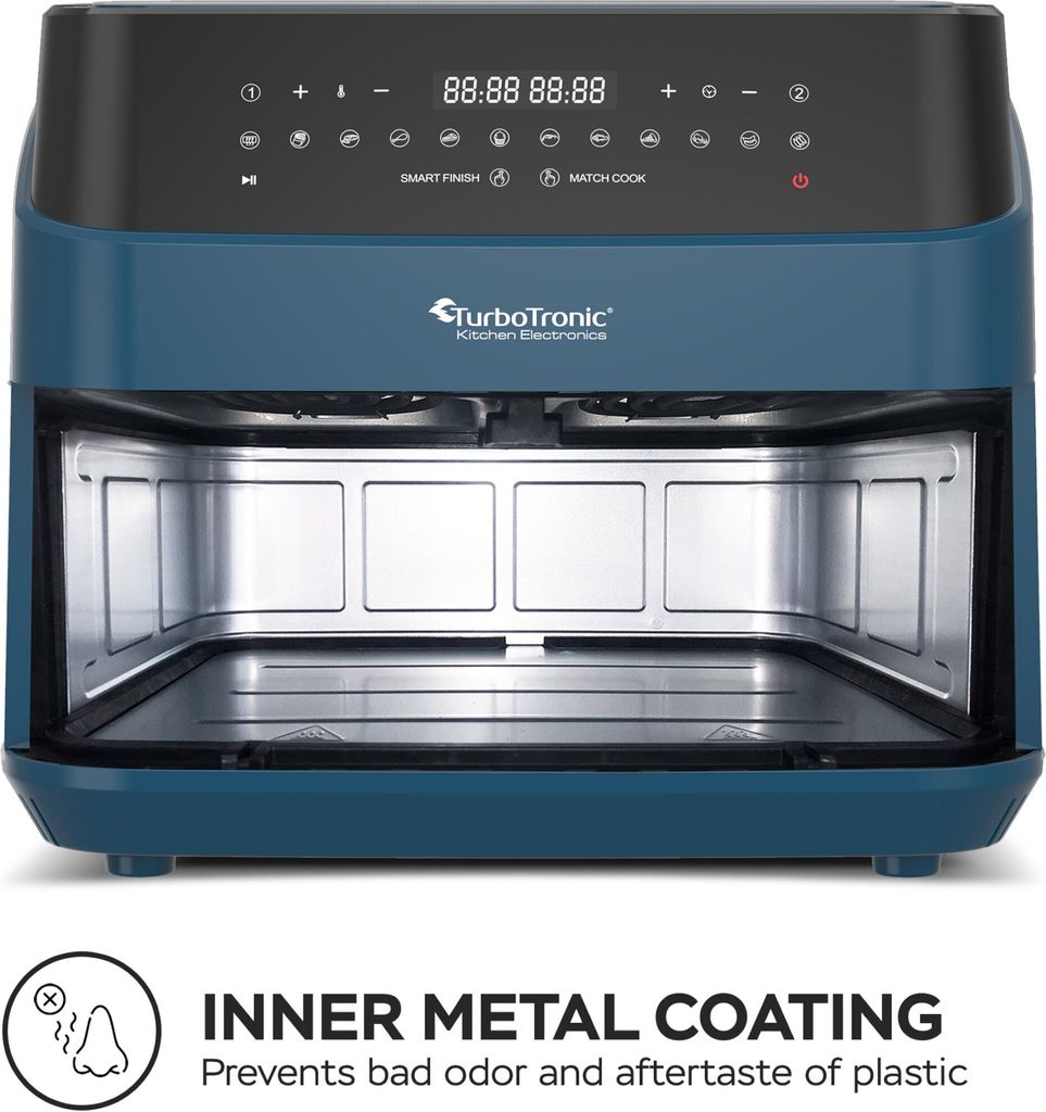 TurboTronic Doppel Heißluftfritteuse XXL, Digitale Produktbild-Vorschau 12