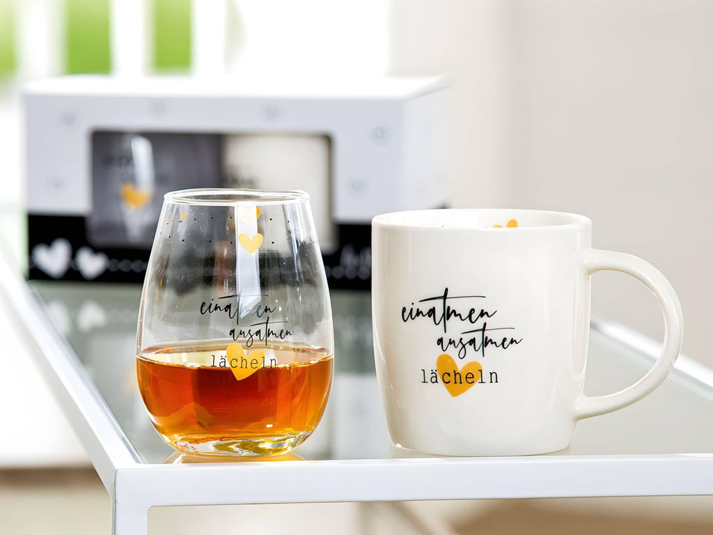 Set regalo 2 pezzi - tazza Gilde e bicchiere Immagine del prodotto 