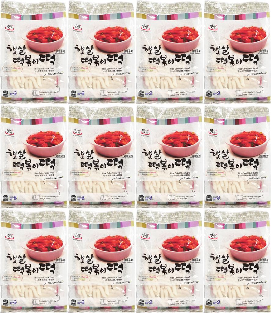 Matamun Tteokbokki Reiskuchen Stick Banh Gao 12x600g