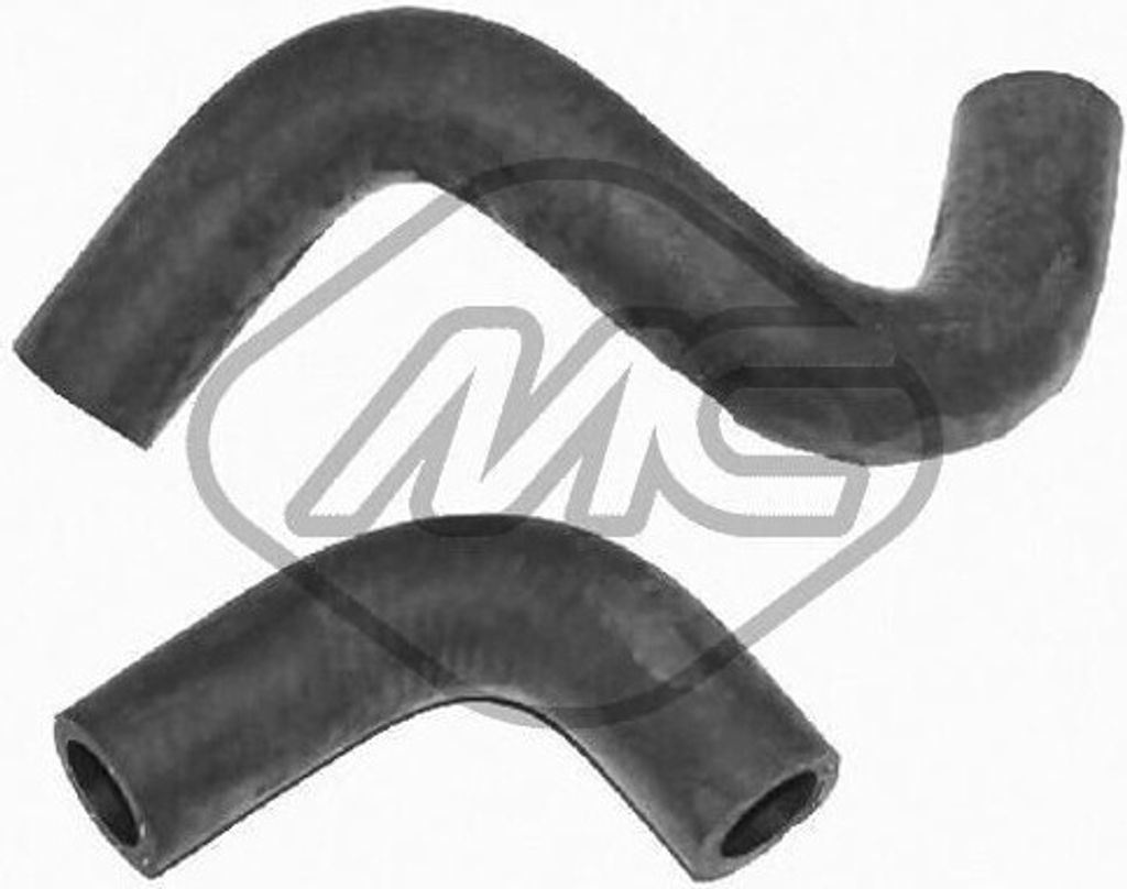 Metalcaucho Wärmetauscher-Schlauch 08941 Eingang für RENAULT CLIO II (BB0/1/2, CB0/1/2) 0,11kg 110g