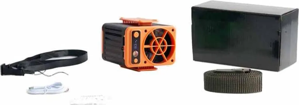 Ventilateur de Taille pour Travail Extérieur - Batterie USB 10000mAh