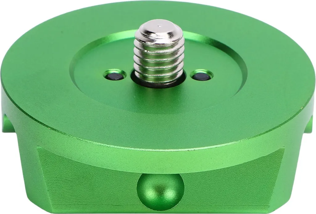 Adattatore per testa a sfera del telescopio Base di connessione per fotocamera DSLR in lega di alluminio Accessorio astronomico verde