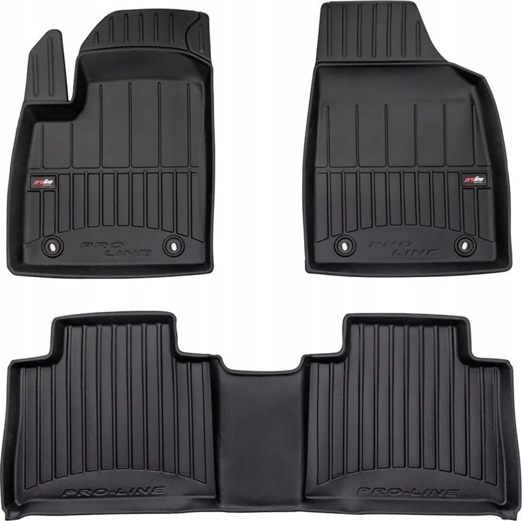 Tappetini Per Auto Pelle per MG HS (AS23) 2018-2023, Abitacolo Tappeto Impermeabile Antiscivolo Tappetino Fodera Protezione Interni Accessori,A/Black