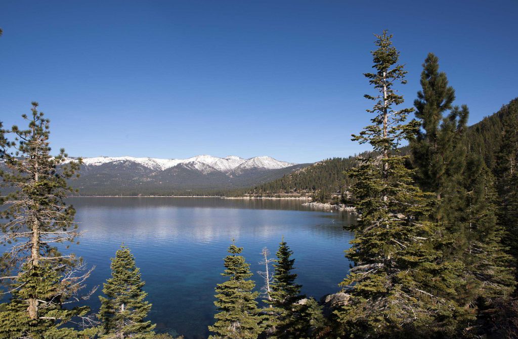 hansepuzzle 23971 - Gebirge am Wasser Puzzle, 500 Teile, Natur, 46,0 x 30,0cm mit hochwertiger Aufbewahrung, Kartonbox & Beutel