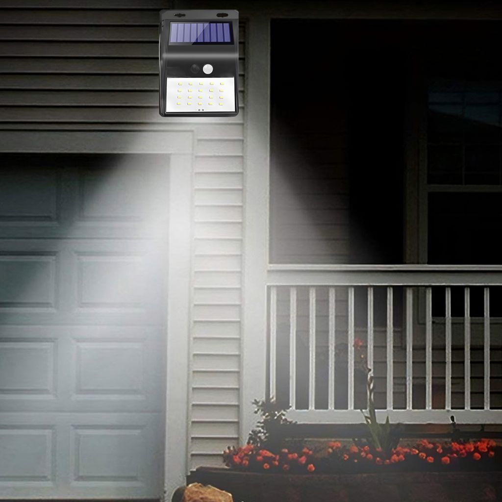 Solarlampen für Außen Bewegungsmelder 20 LED IP64 Produktbild 12