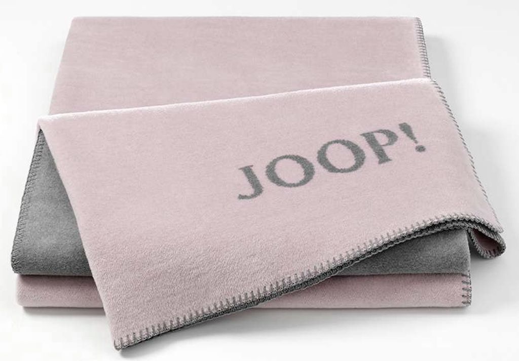 Joop! Wohndecke Rose Graphit 150 x 200 cm Produktbild 