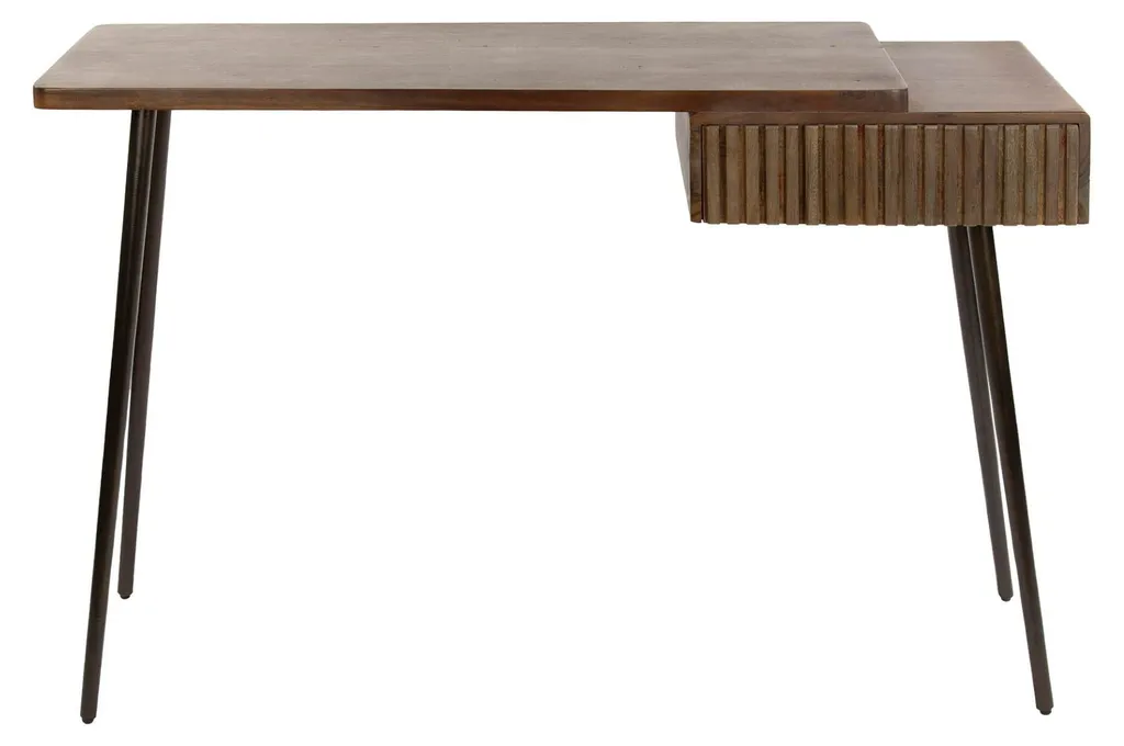 Console étroite 35 cm en acacia pour optimiser une entrée ou un hall