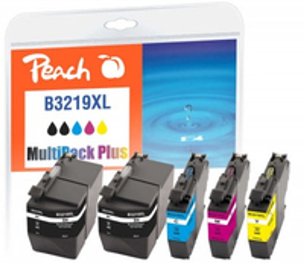 Peach Patrone Brother Nr.3219XL MultiPackPlus REM,KOM Image du produit 