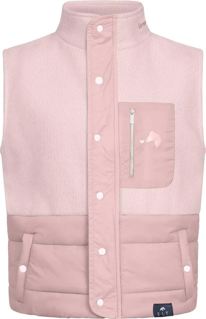 Veste sans manches équitation enfant - Gilet matelassé ELT Lucky Milu