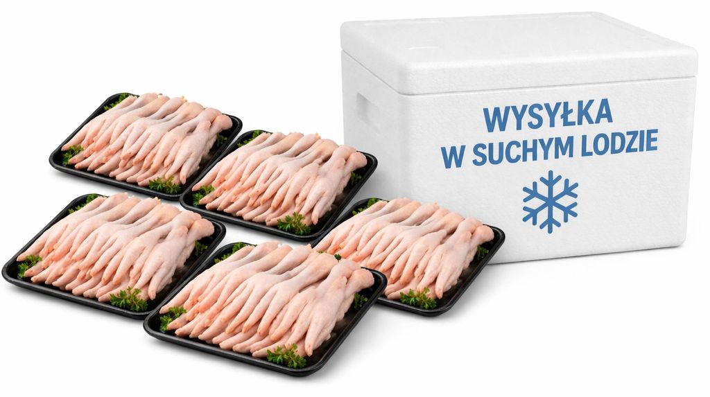 Pattes de poulet 5 x 1 kg - Refuge de Bukowina Image du produit 