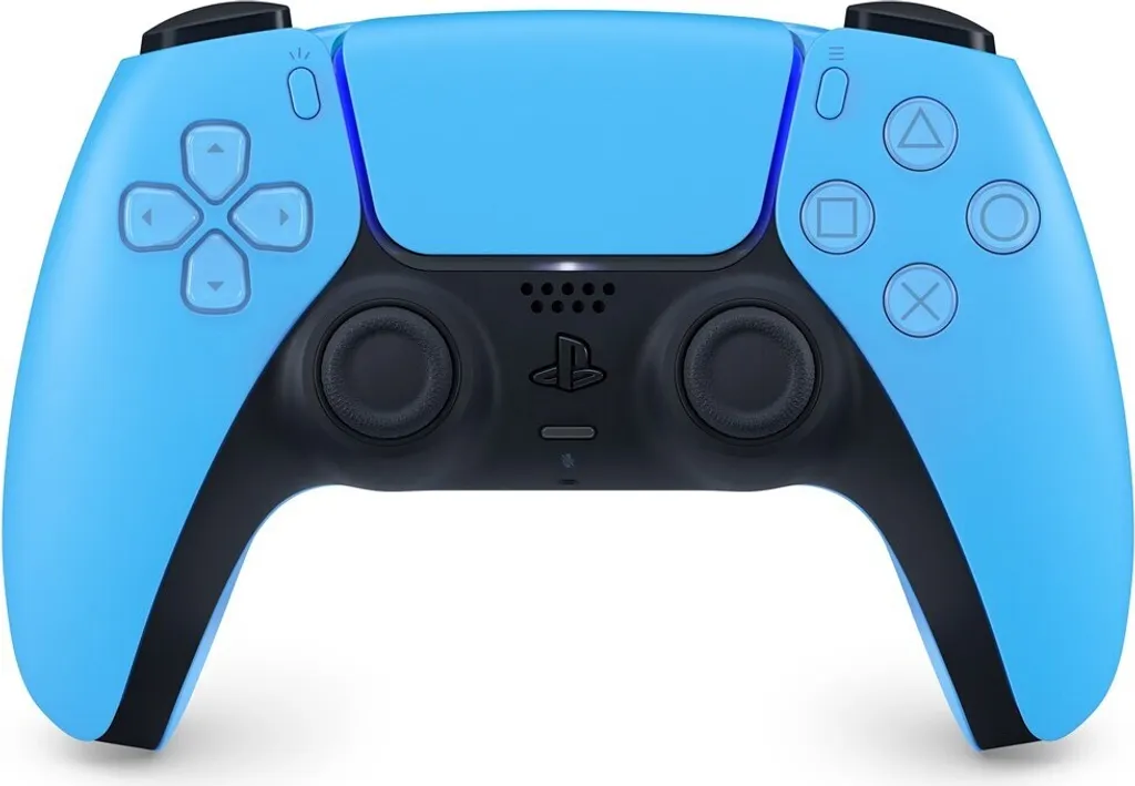 Manette PlayStation 5 DualSense Starlight Blue : Contrôleur Bluetooth