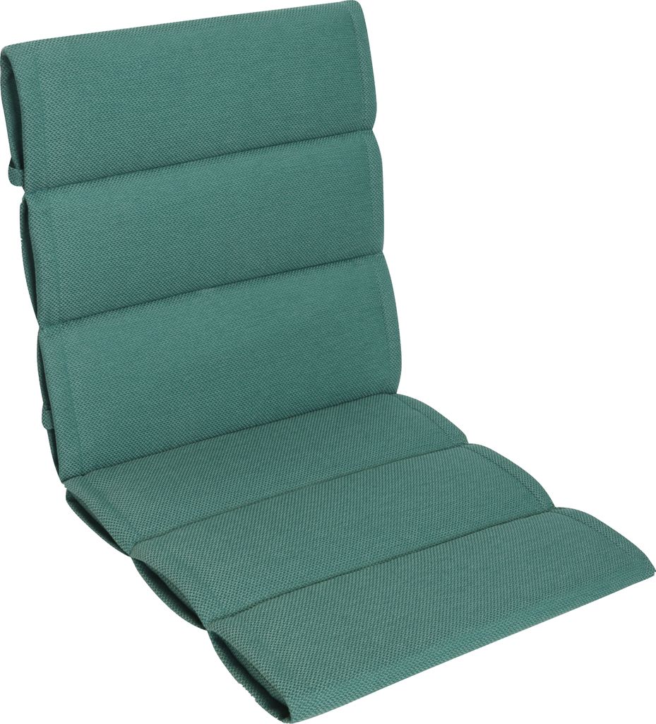 Herlag Gartenstuhlauflage Linnea Polsterauflage für Niedriglehner 103x50x3cm Petrol