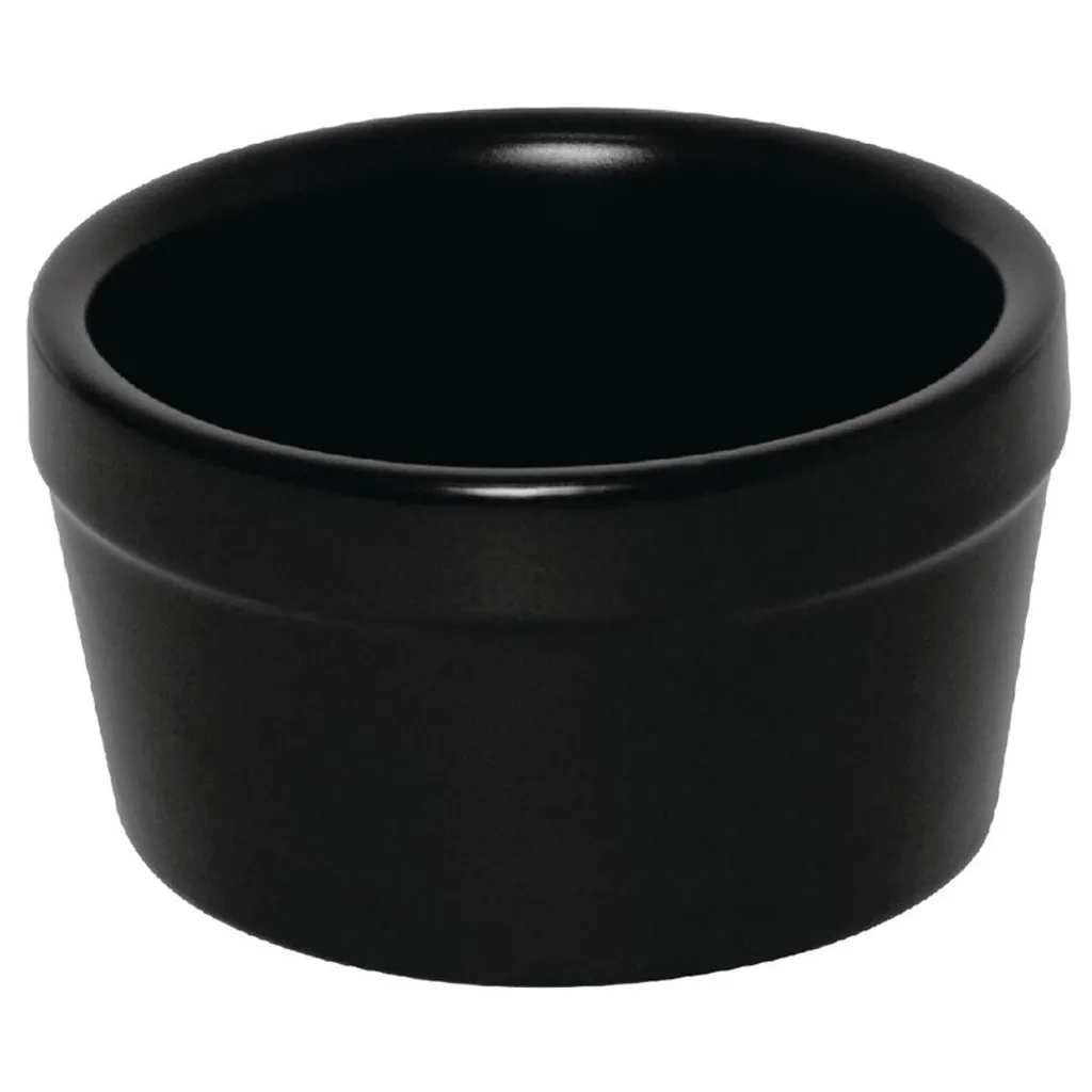 Ramekin Olympia Rustici Neri 9,5 cm - Eleganza Minimalista Tavola