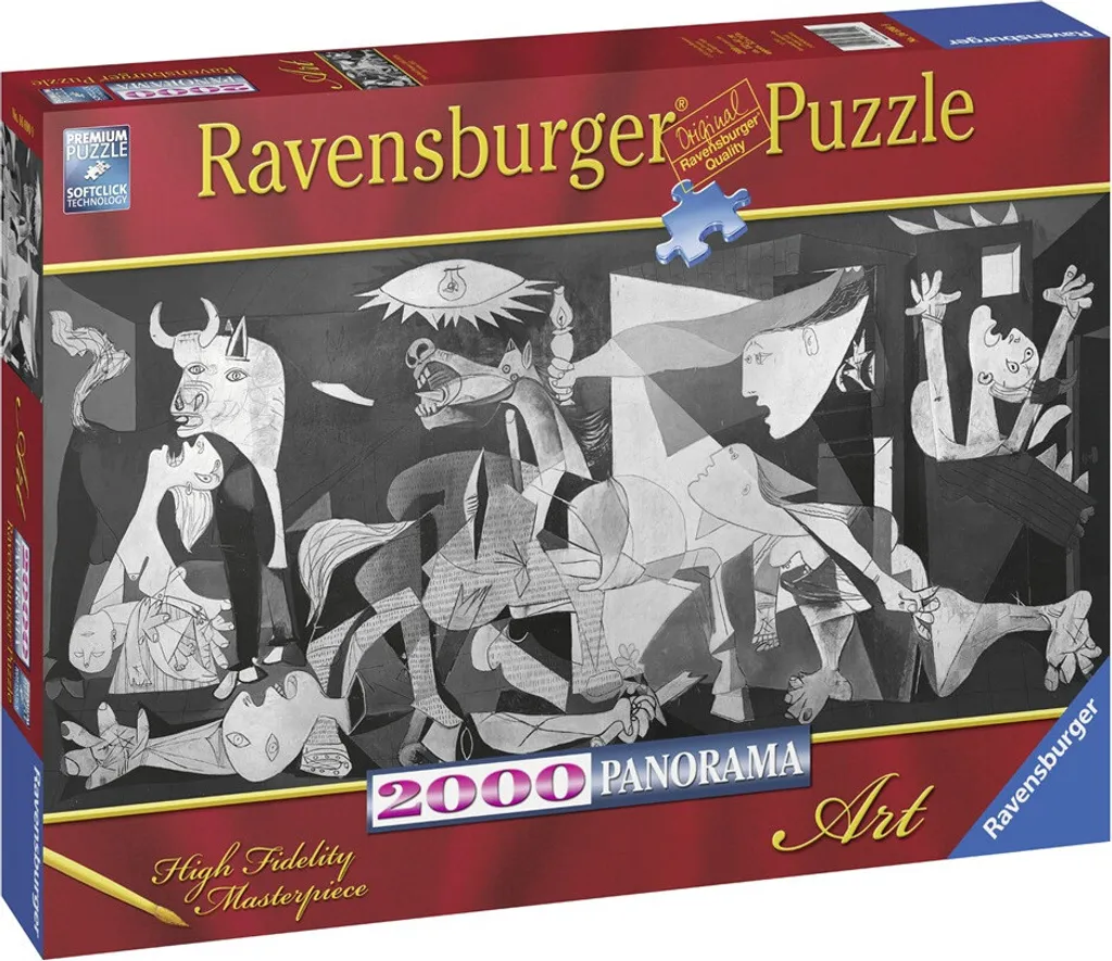 Puzzle Guernica Picasso 2000 Pièces sans Reflet Qualité Ravensburger