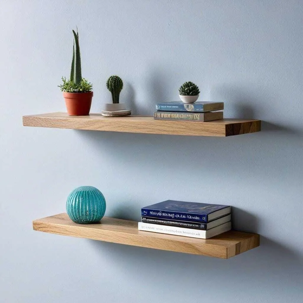 Esclusiva Mensola Rovere Massiccio 200x10x4cm - Qualità Senza Compromessi