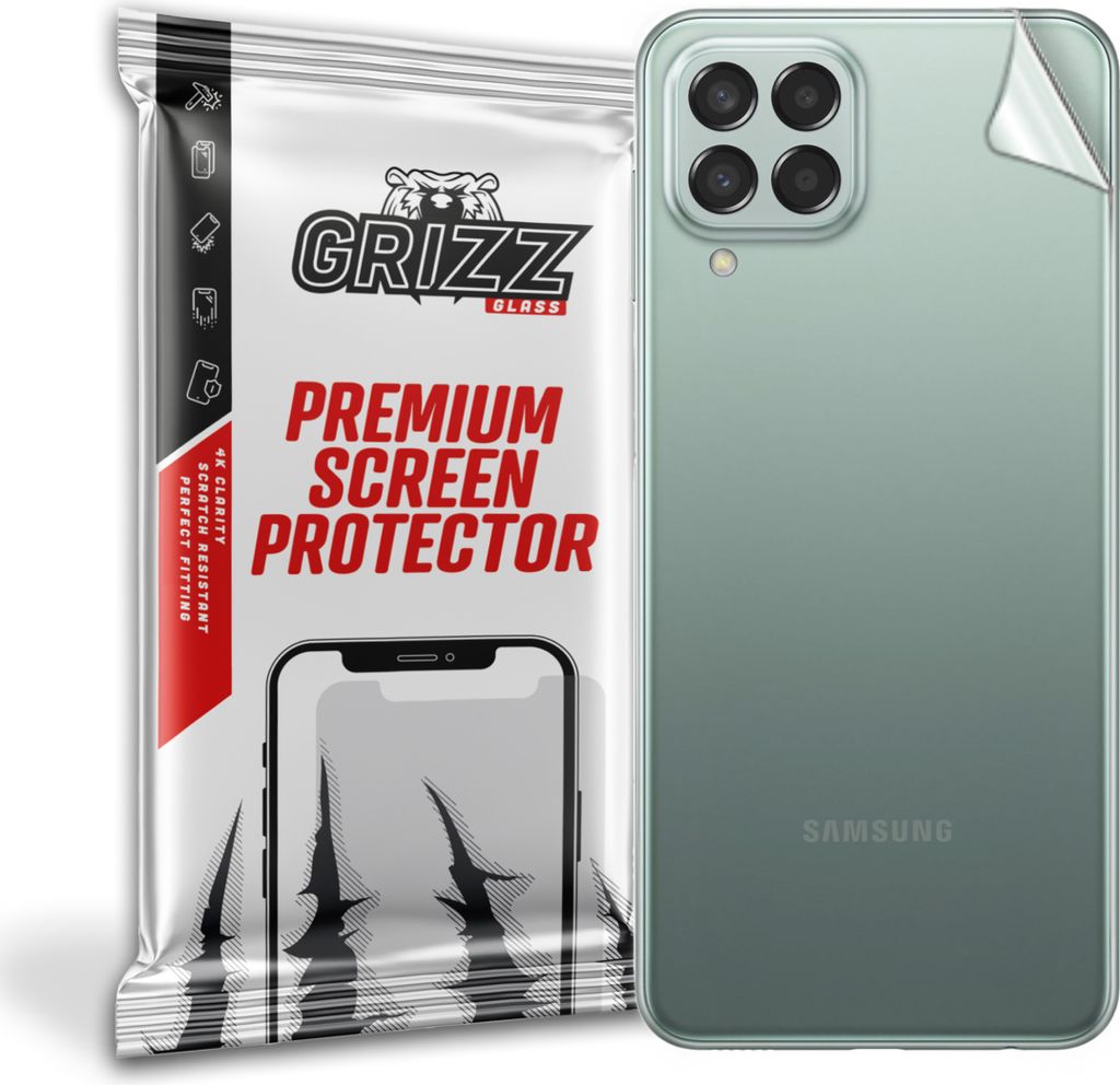 Folie auf der Rückseite GrizzGlass SatinSkin für Samsung Galaxy M53