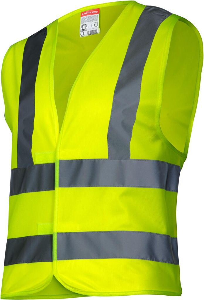 Warnweste 4 Streifen, Gelb, "3Xl", Ce, Lahti