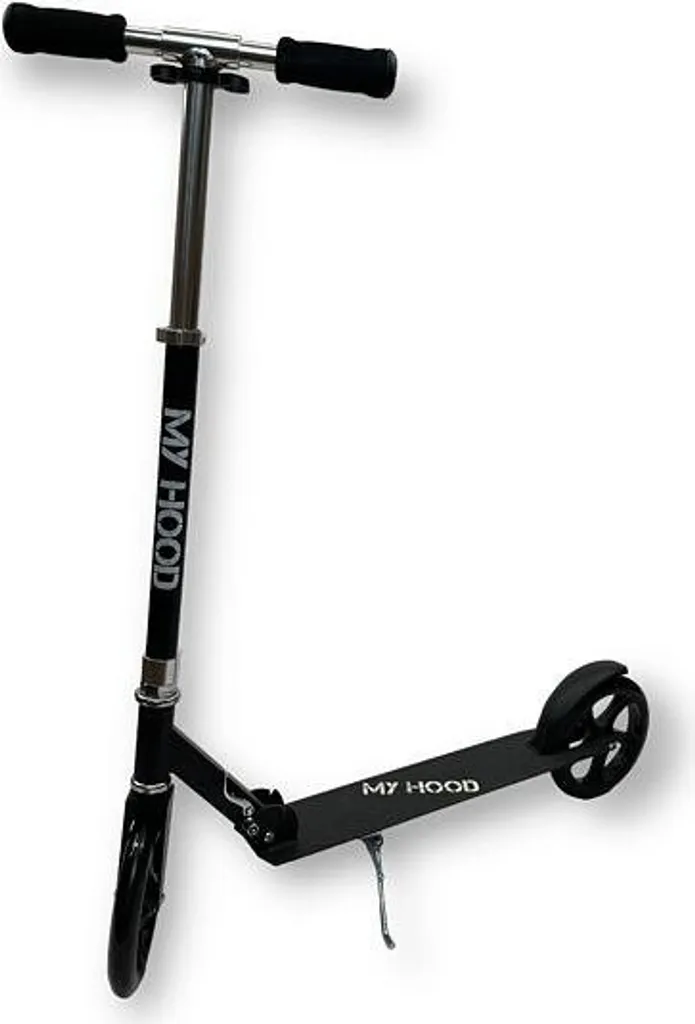Trottinette urbaine pliable My Hood 200 noire avec roues 200mm