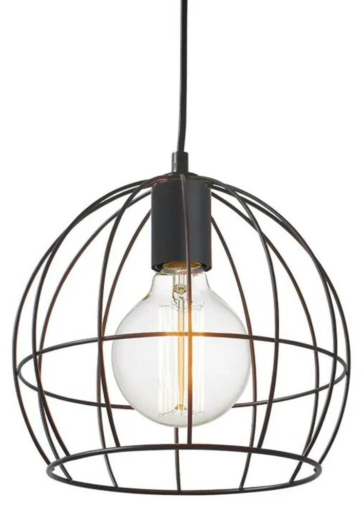 Suspension vintage ACA KS202925BK : Relookez votre éclairage démodé