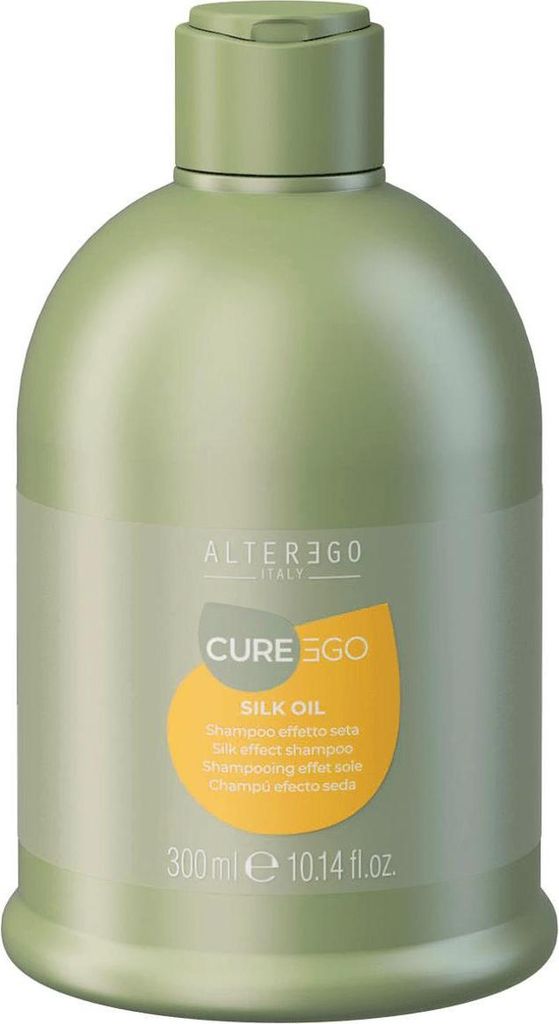 Alter Ego CureEgo Silk Effect Shampoo Shampoo für glatte, glänzende Haare 300 ml