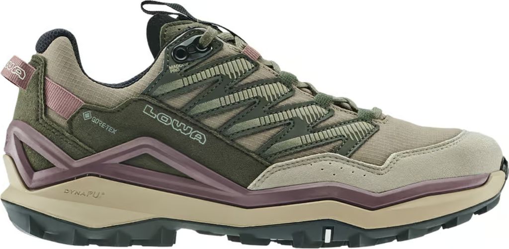 Lowa Damen Maddox Pro GTX Lo Wanderhalbschuh desert/alt rosa 42