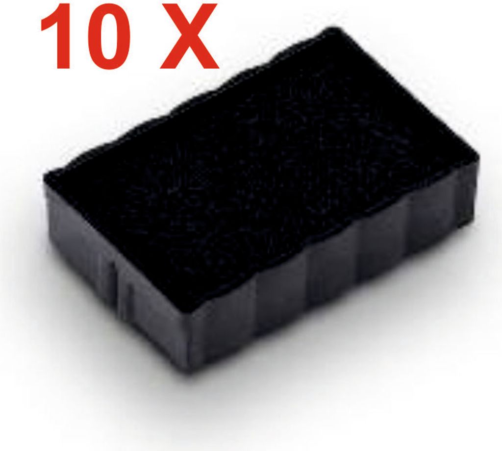 10 X Trodat Ersatzkissen 6/4850 für printy 4850 – Stempelfarbe schwarz