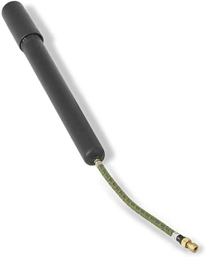 Pompe à air noire compacte pour pneus de vélo et ballons - 1 pièce