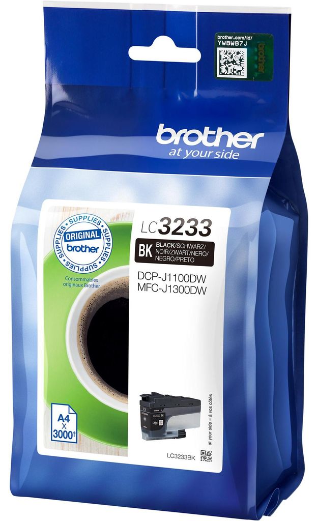 Brother LC3233BK - Schwarz - original - Druckerpatrone - Produktbild 