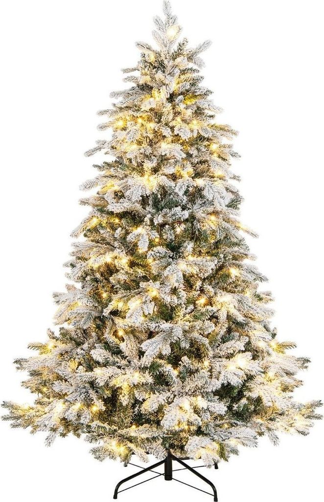 180 cm künstlicher Weihnachtsbaum mit 260 warmweißen LEDs