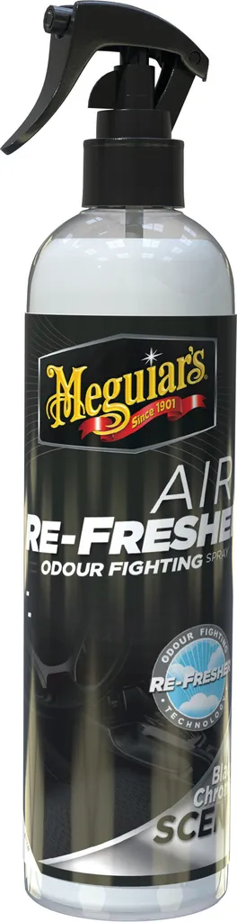 Meguiar's Black Chrome Air Refresher Spray - Elimina Odori Professionale