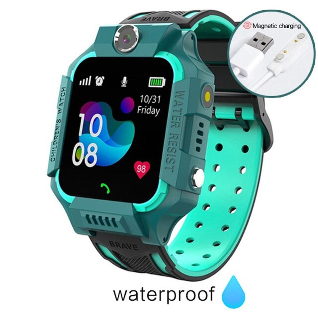 4G Kinder GPS SOS Intelligente Uhr Wasserdicht Smartwatch Telefon Geschenk 