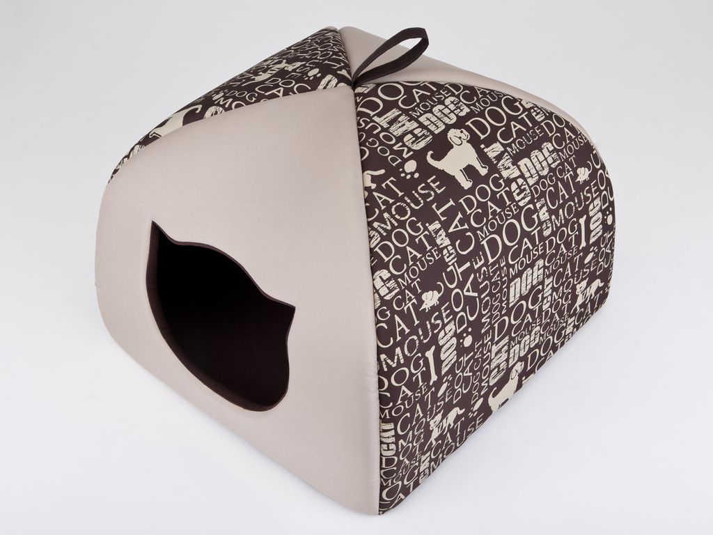 Katzenbett Katzensofa Liegen Katzenkissen Sofa Katzenkorb Bett Katze Couch Tierbett Weich Haustierbett Katzeliegen Kissen R1 - 38 x 38 cm Untertitel