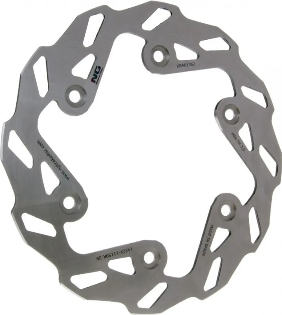 Disque de frein avant type pétale pour scooter Kymco Super 8 125cc