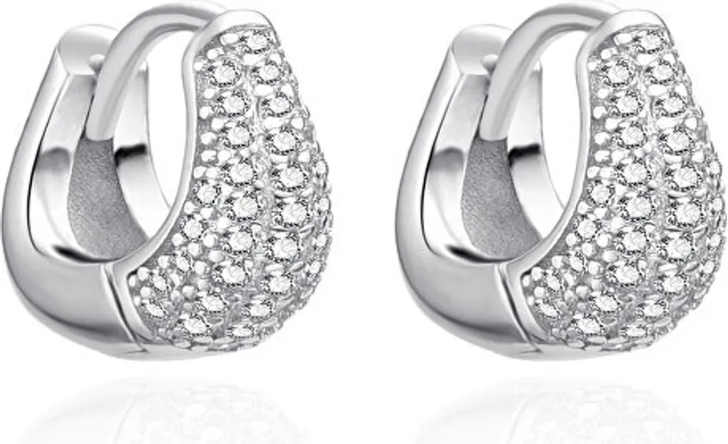 Orecchini Argento 925 con Zirconi AGT-E157KW | Eleganza Artigianale