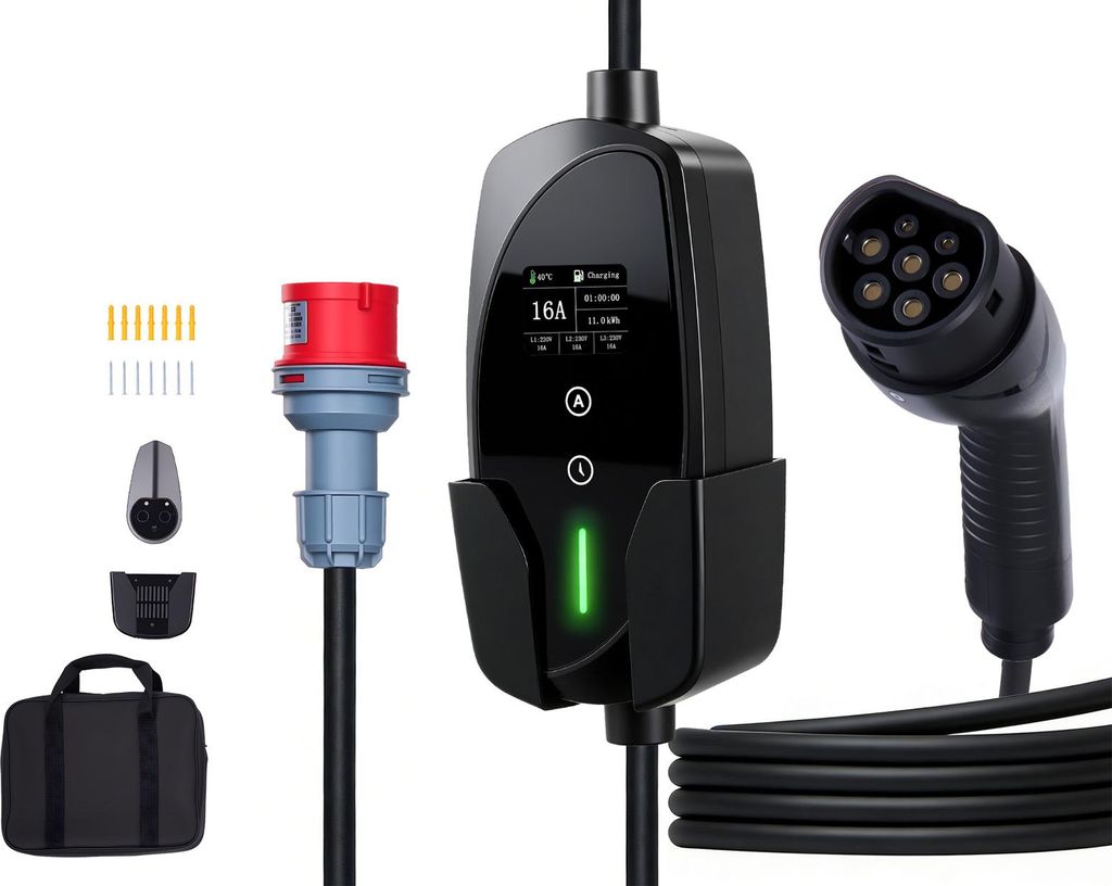 SucceBuy Mobile Wallbox, 11 kW 16 A, Typ 2 Ladestation, Produktbild 