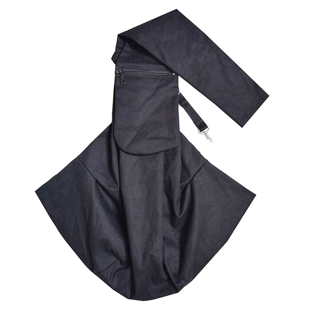 Tragetuch Hund Haustier Hundetragebeutel Atmungsaktive Tragetasche Hund für Kleine Hunde Katzen VerstellbareSchwarz