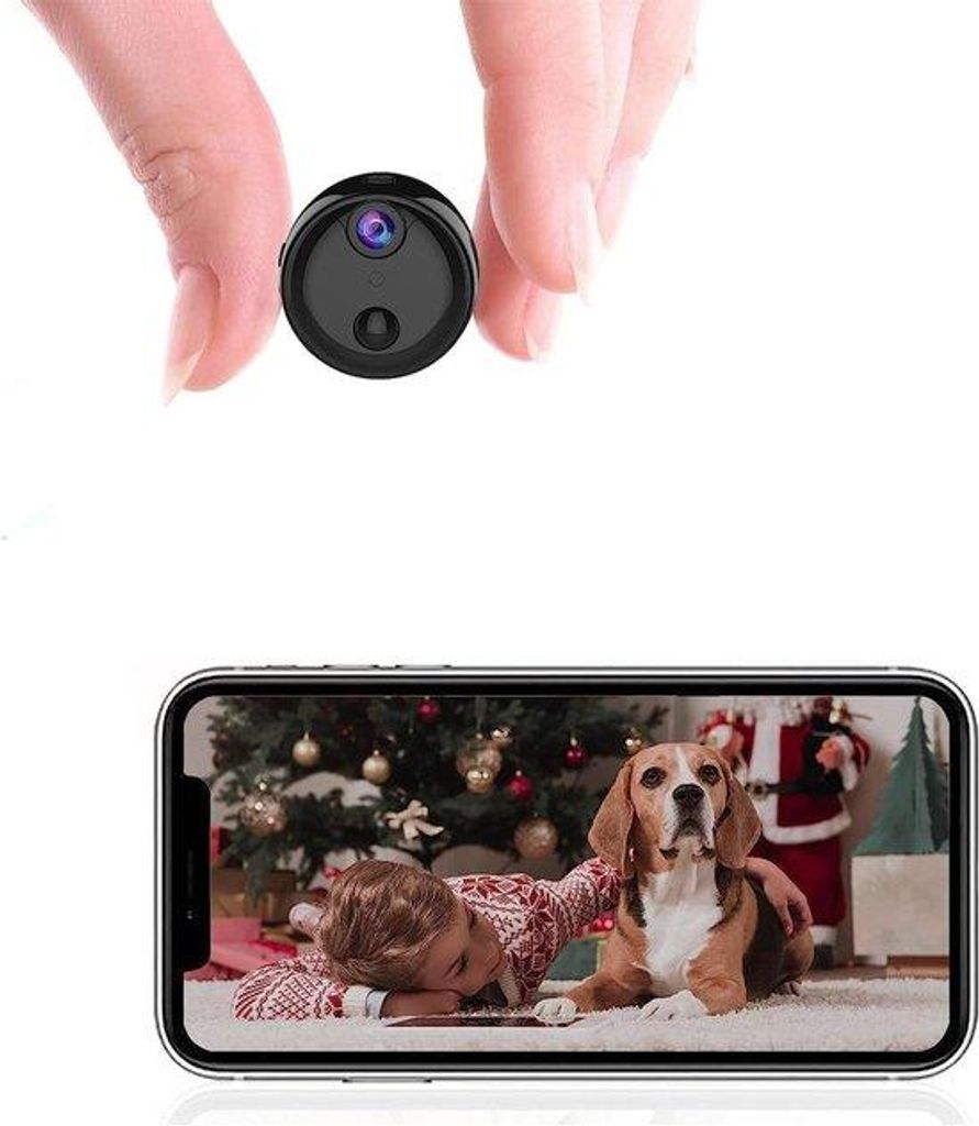 Mini-Kamera mit App für Innenbereich - Produktbild 