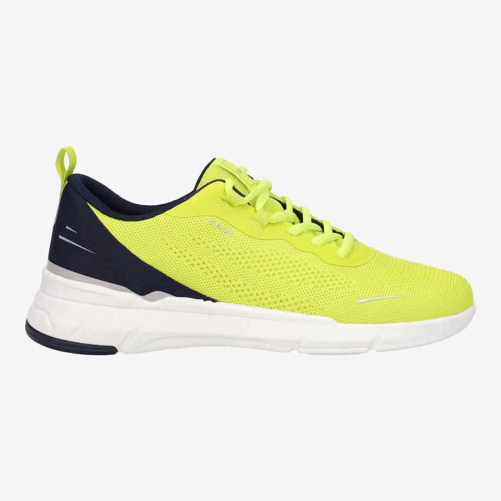 GEOX VITTOUR, Sneaker in Gelb für Herren, Größe 44